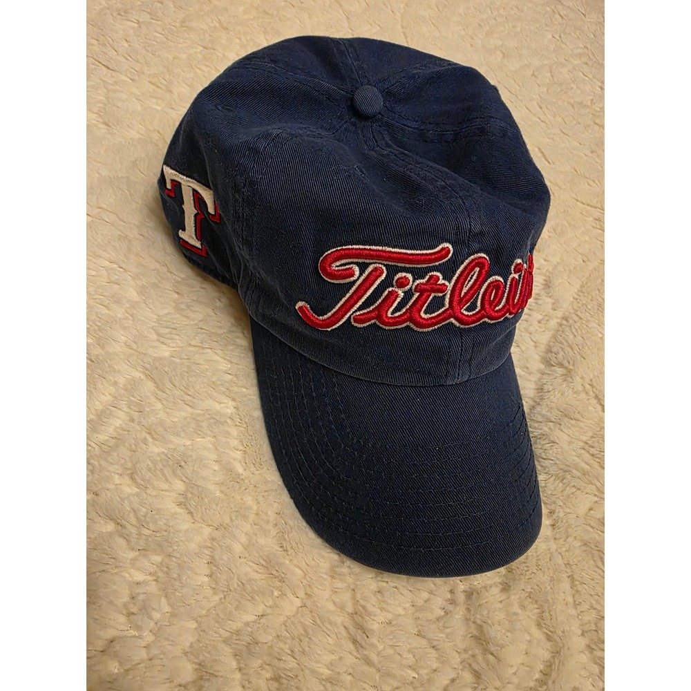 Forty Seven Brand Titleist Texas Rangers‎ Navy Blue Adjustable Golf Baseball Hat